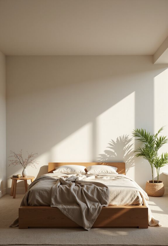 open airy furniture arrangement