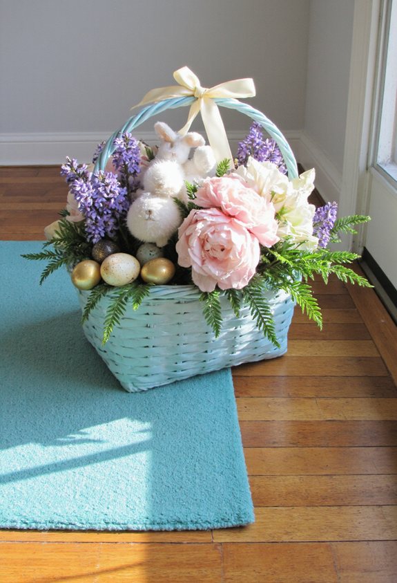pastel easter basket d cor