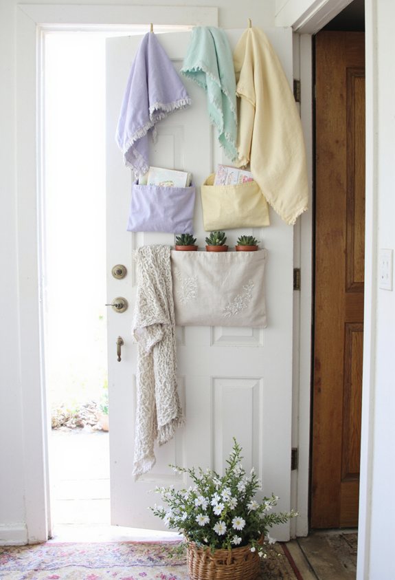 pastel pocket organizer tutorial