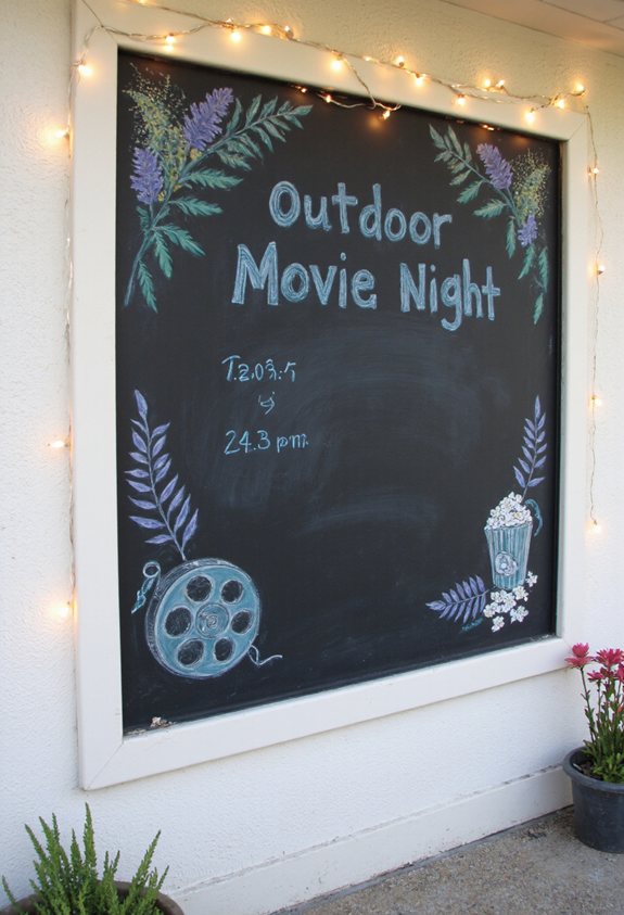 patio movie night schedule