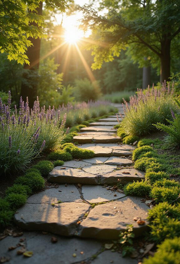 playful stepping stone garden trail