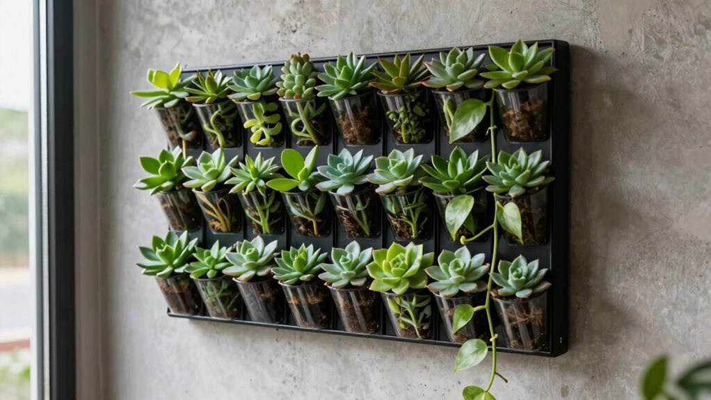 pocket friendly vertical garden