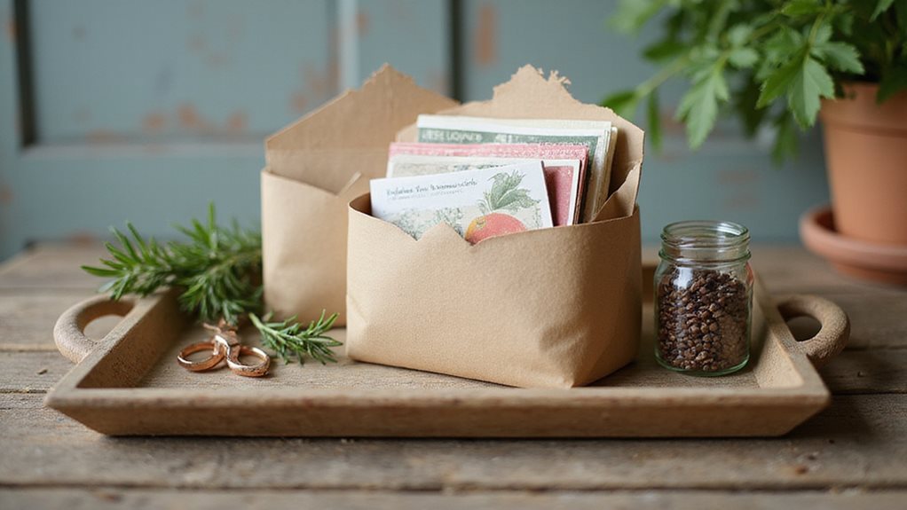 pocket sized seed storage kit