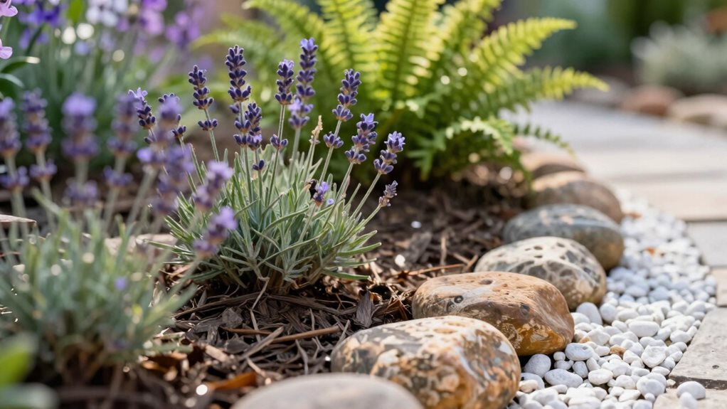 raised mulch bed border