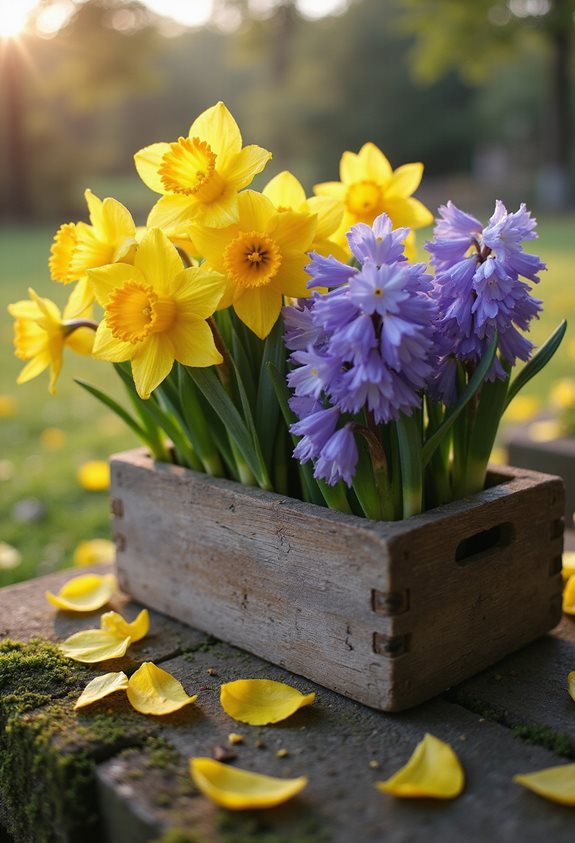 rustic floral centerpiece arrangement