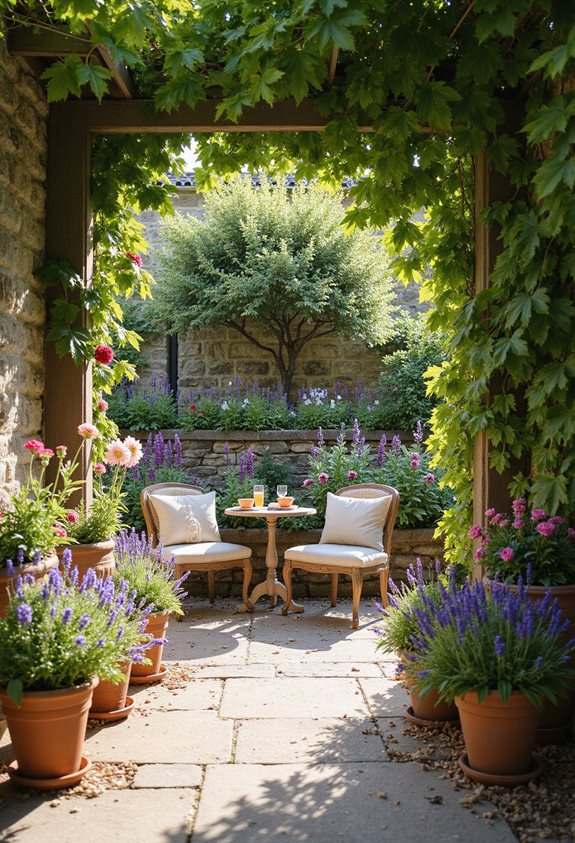 seasonal color in gardens