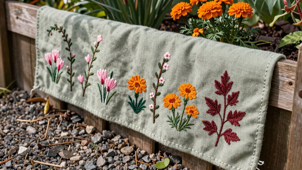 seasonal fabric border guide