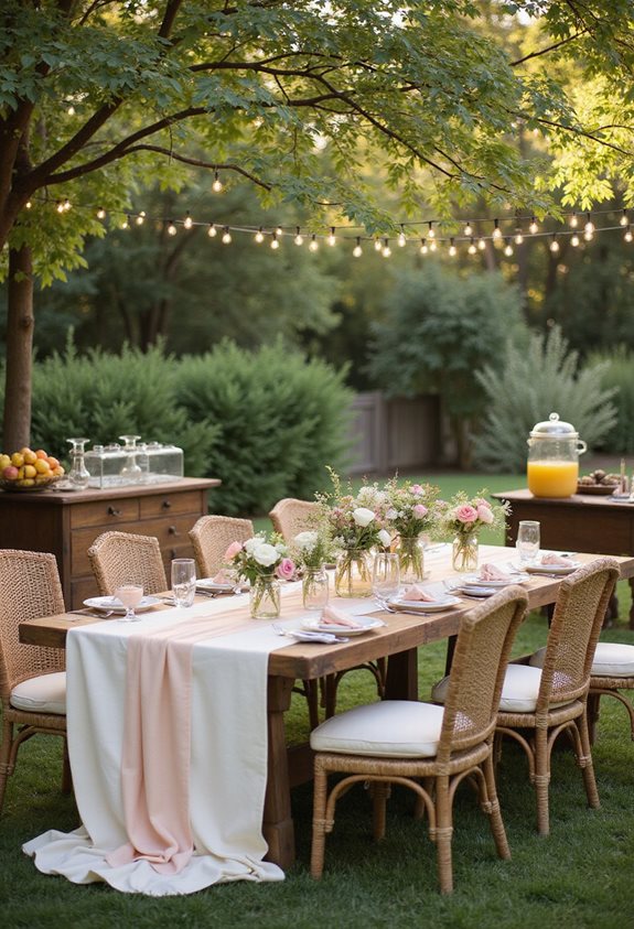 soft sunlight and music