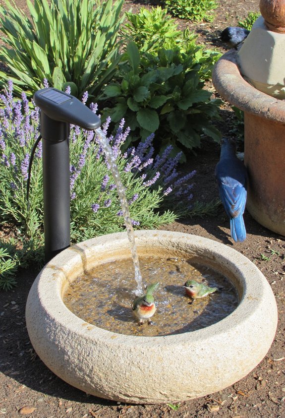 solar garden bubble pump