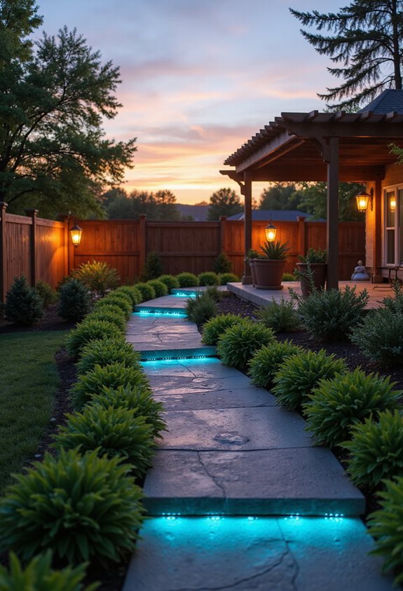 solar led pathway lights