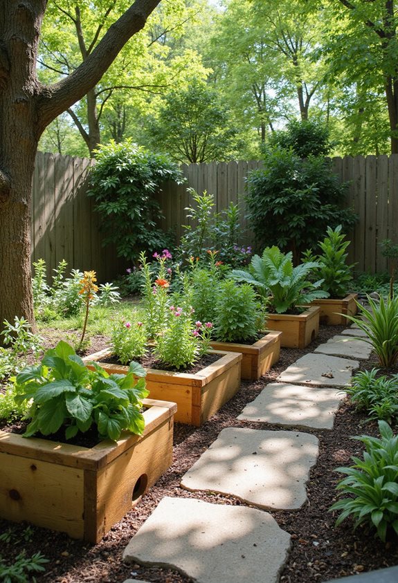 space saving easy access gardens