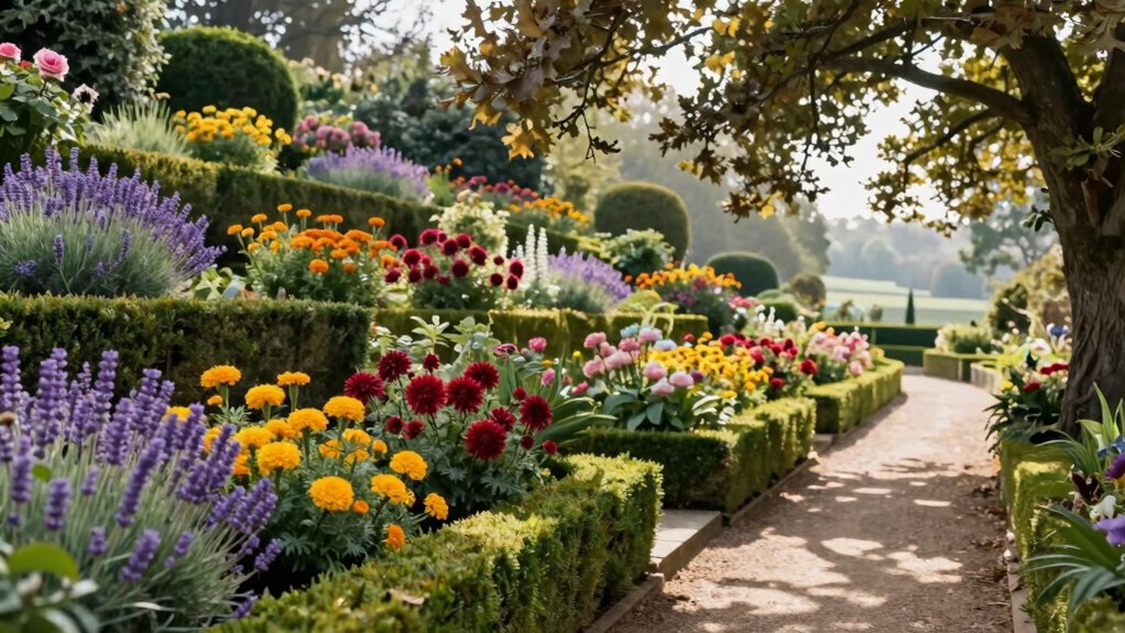 stepped terrace garden design