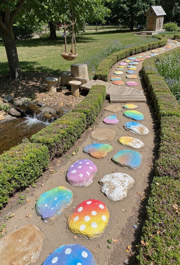 stepping stone garden adventure