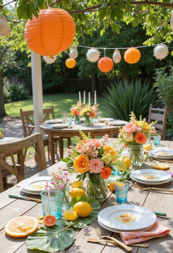 summer themed diy decor ideas