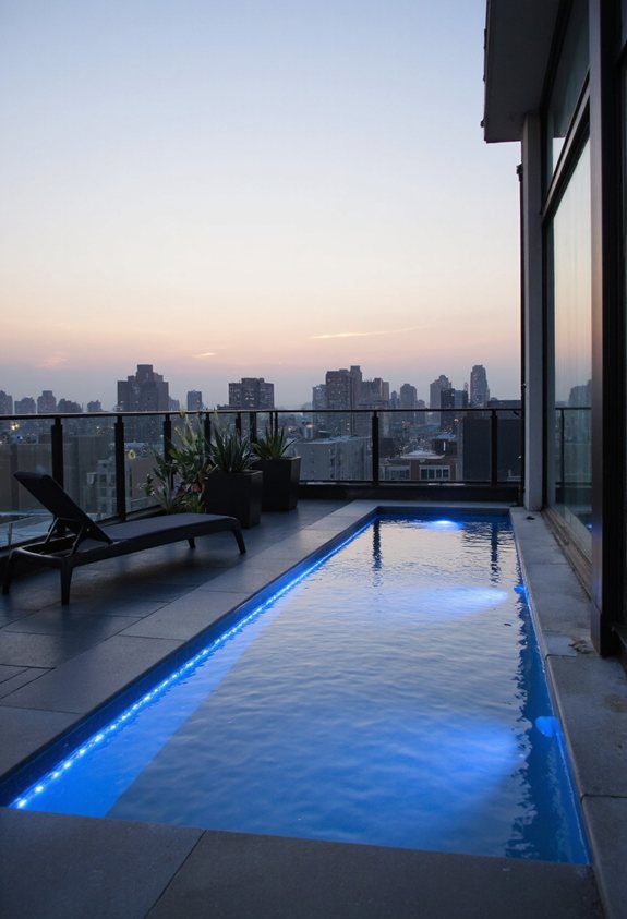 sun kissed rooftop oasis