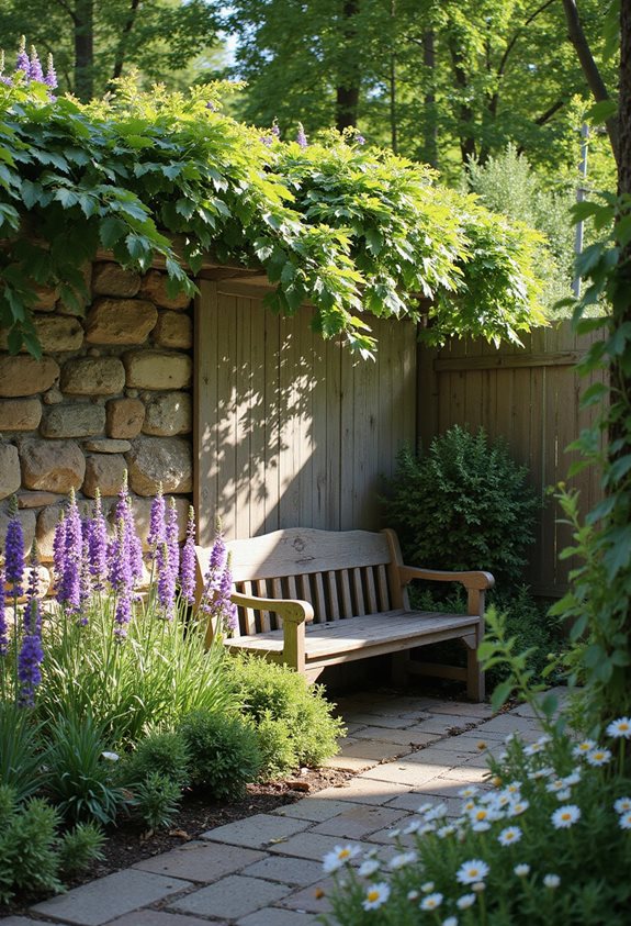 sunny spot with good soil