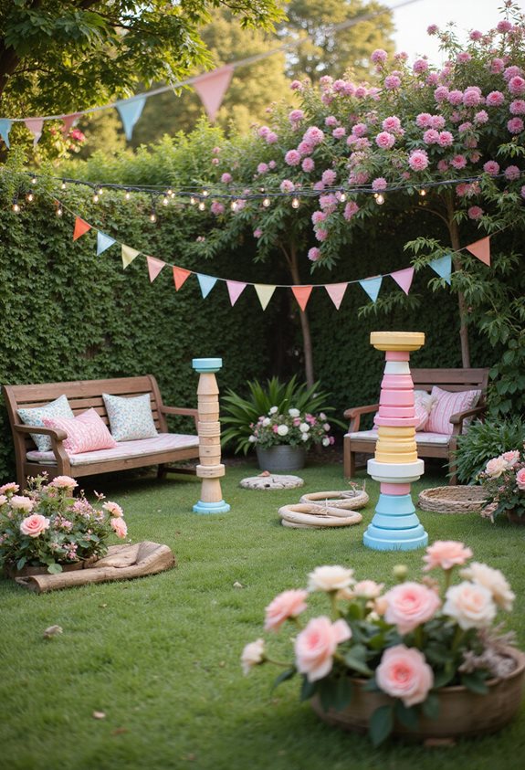 themed garden party games