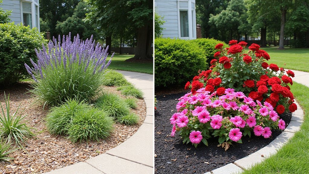 22 Front Yard Flower Bed Ideas (Before and After Transformations)
