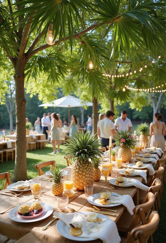 tropical paradise party theme