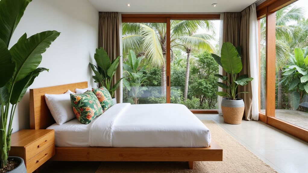 25 Modern Tropical Bedroom Ideas