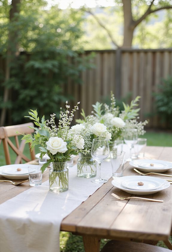 understated floral charm simplicity