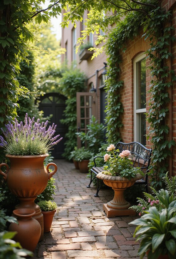 utilize containers for gardening