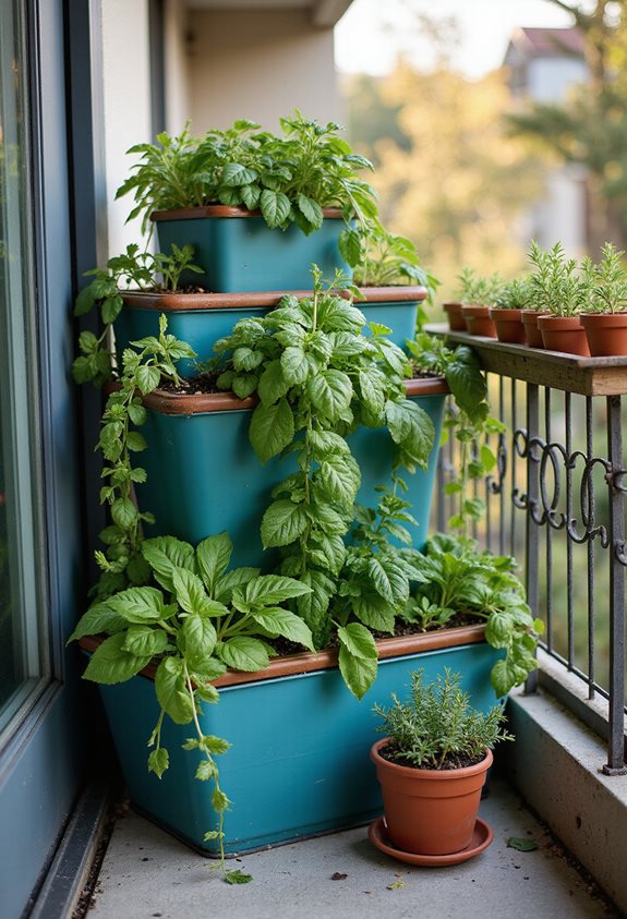 vertical stackable garden solutions