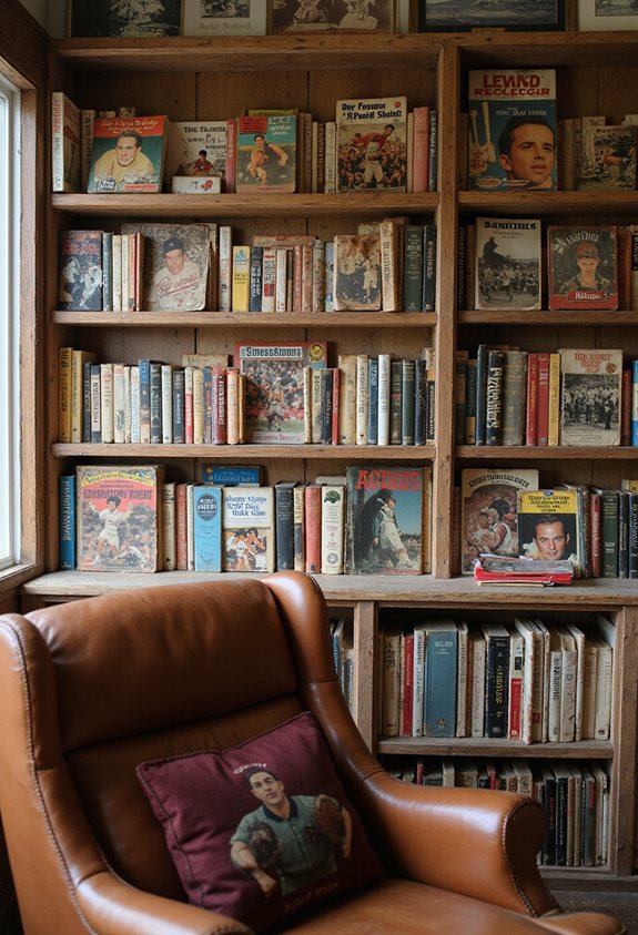 vintage sports book d cor