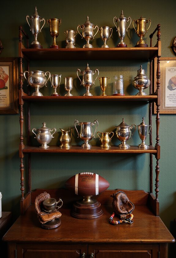 vintage trophies become showcase stars