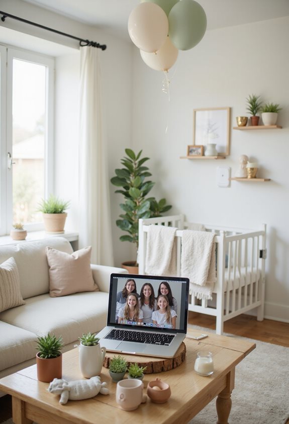 virtual gender neutral baby shower