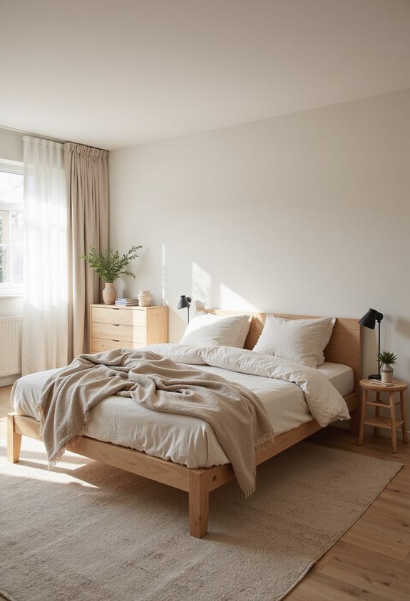 warm light wood ambiance