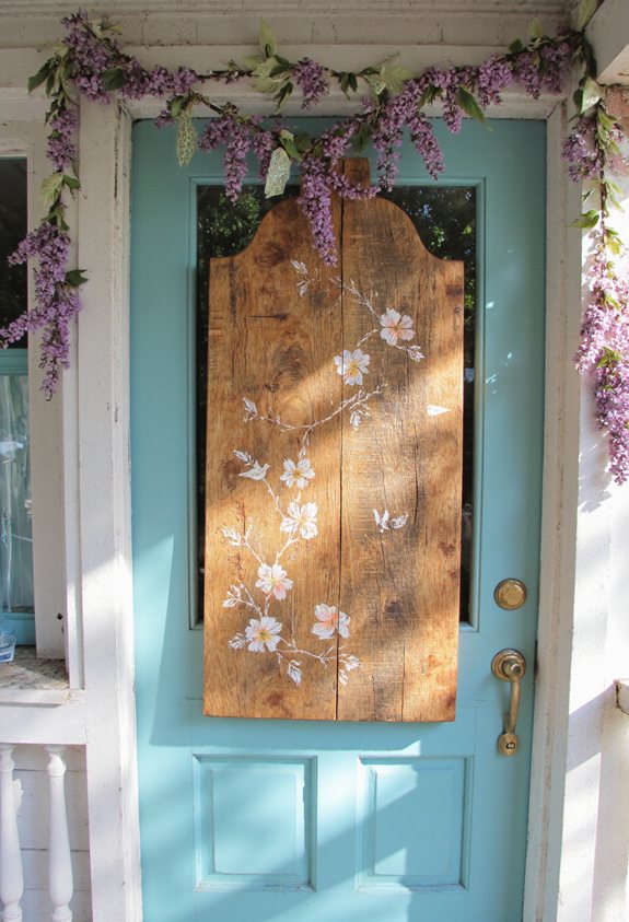 weather worn barn wood plaque