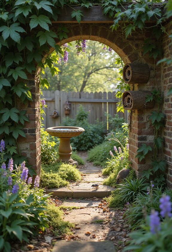 wildlife friendly garden enhancements