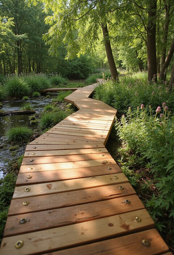 wooden boardwalk installation guide