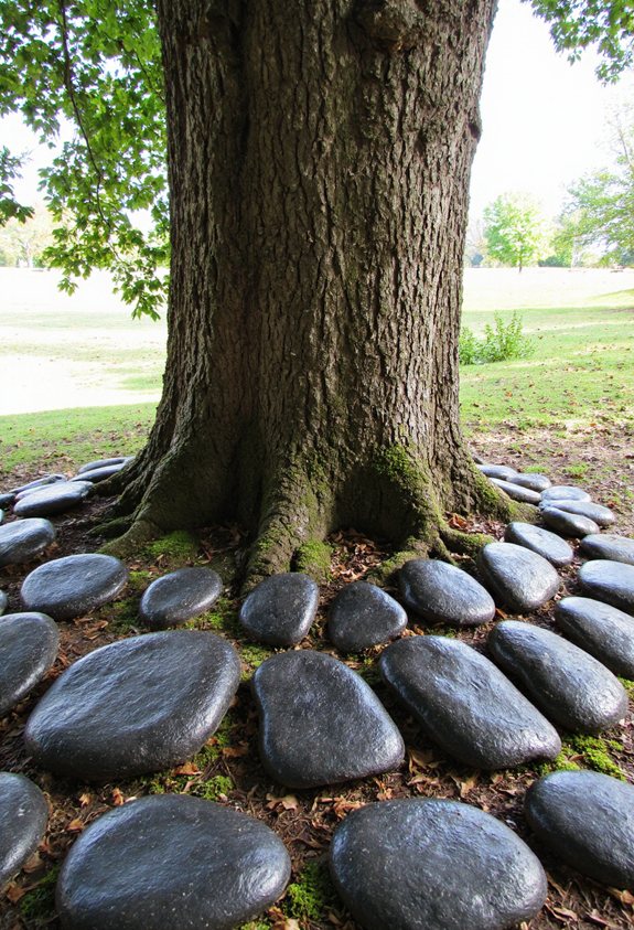 bark or stone rings