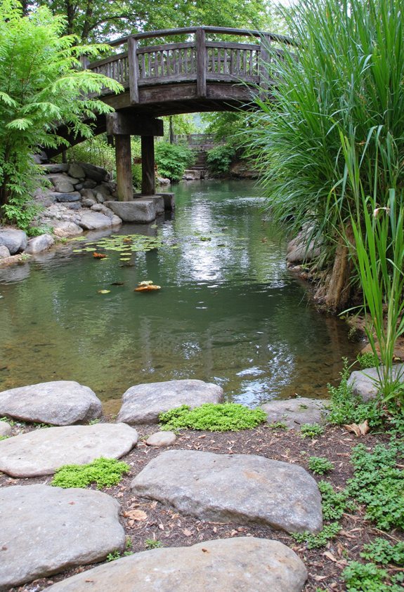 bridge or stepping stones adventure