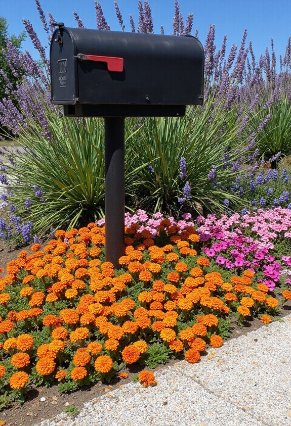 bright sun loving annuals