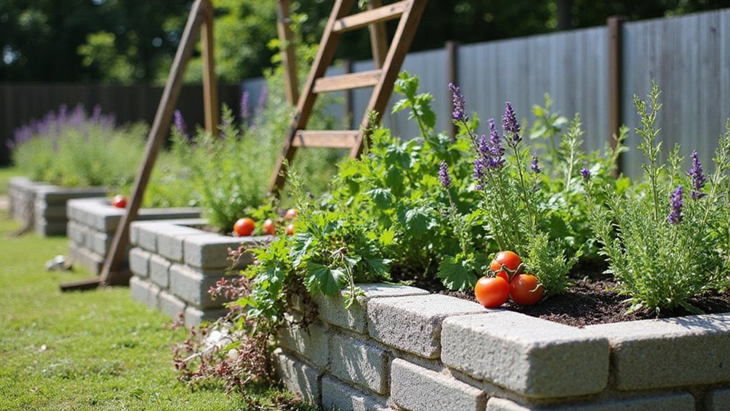 21 Concrete Block Garden Bed Ideas That Are Cheap and Easy to Build