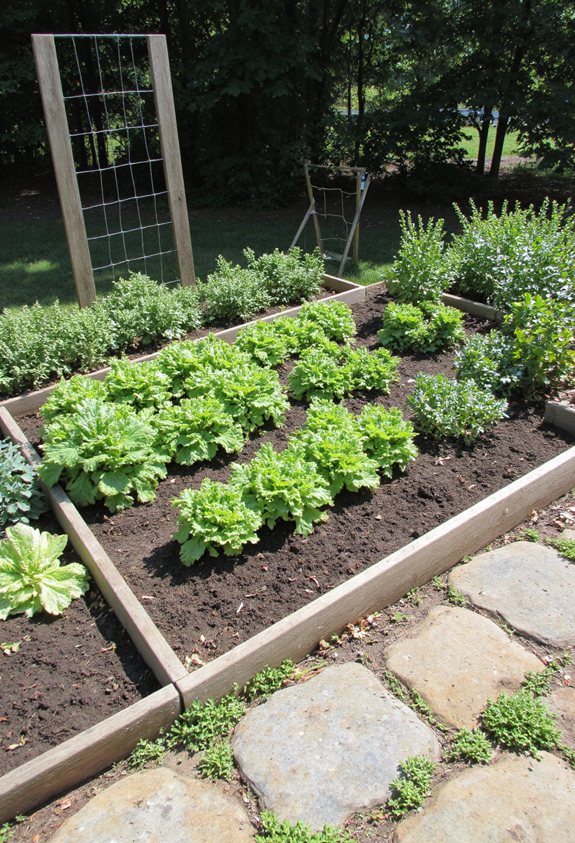 classic tidy raised bed gardening