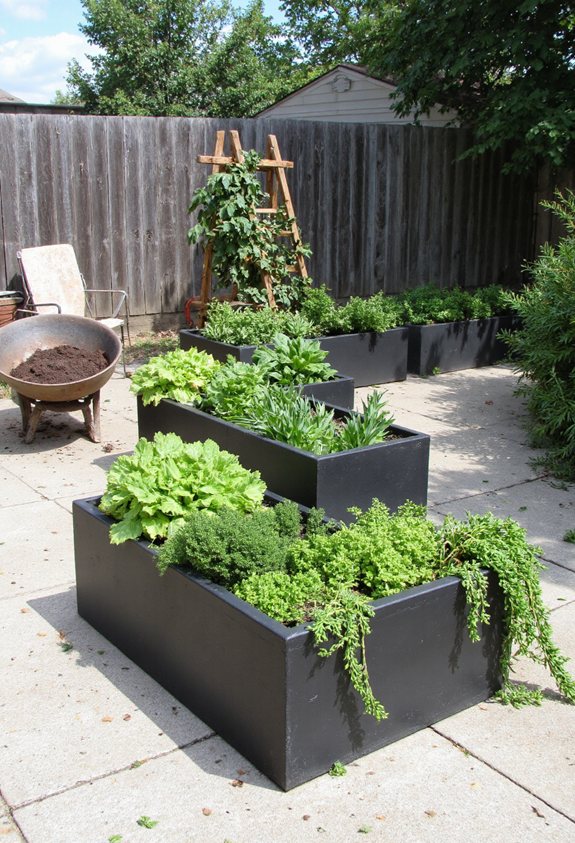 container only indoor gardening