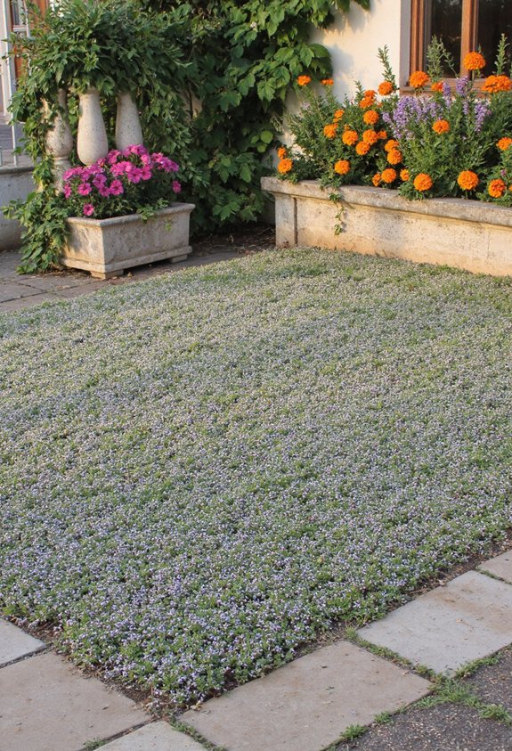 creeping thyme aromatic groundcover