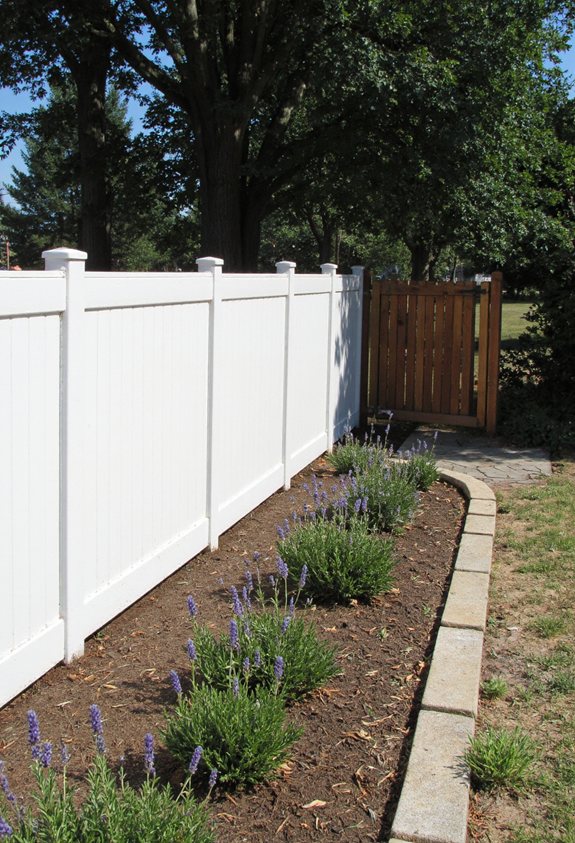 deer resistant vinyl fence
