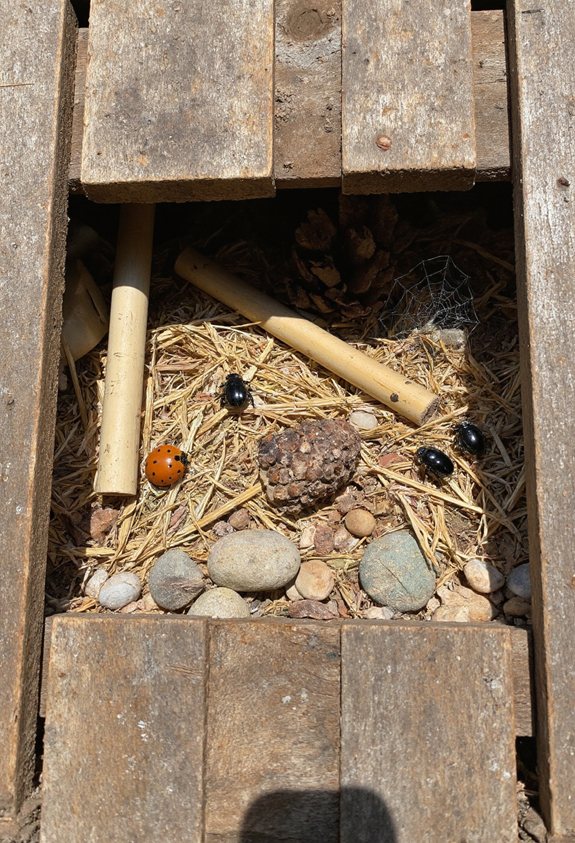 diy reclaimed pallet bug hotel