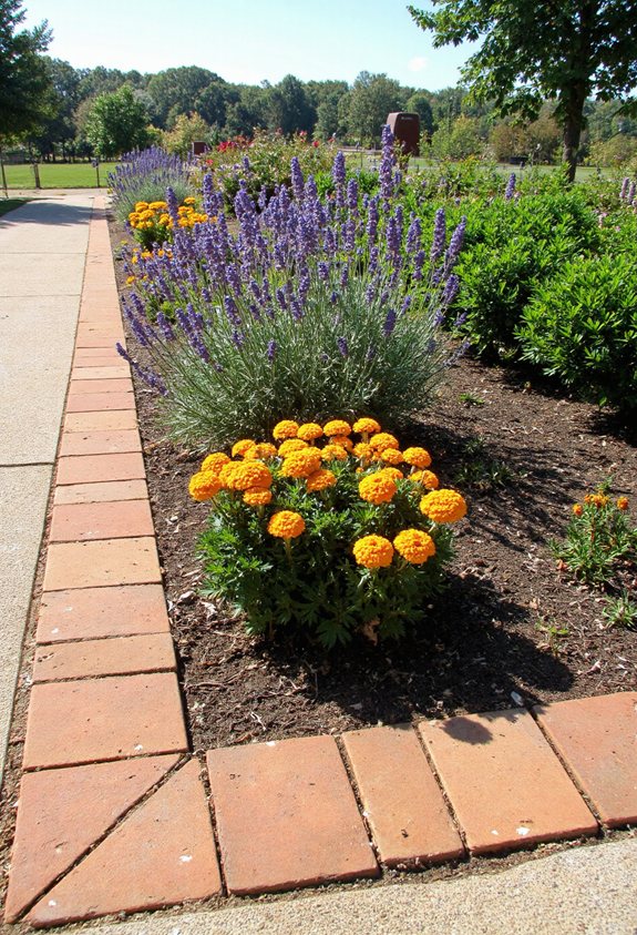 durable brick garden borders