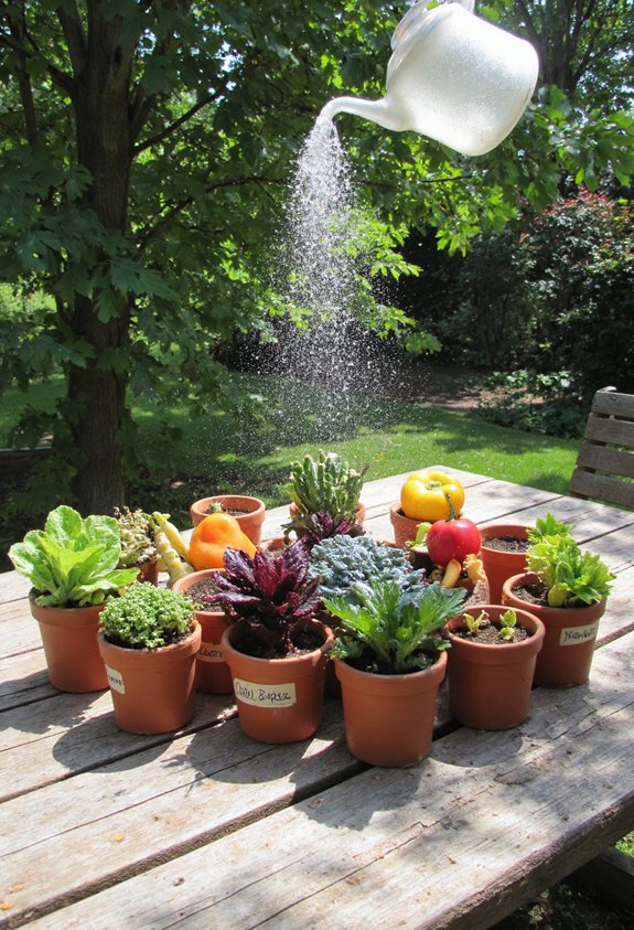 early sunrise watering schedule