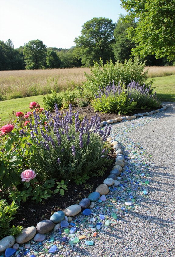 eco friendly sparkling garden edge