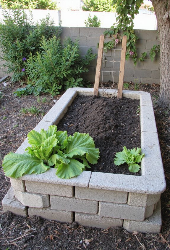 elevated accessible garden beds