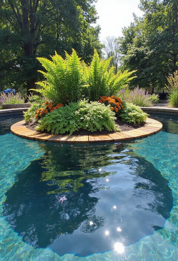 floating waterproof planter garden floating