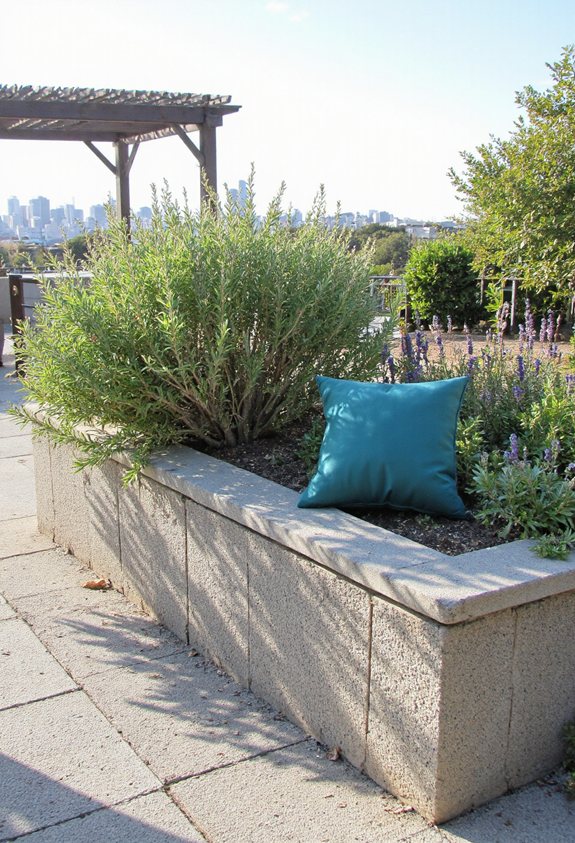 garden bench seating