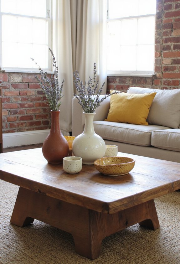 hand crafted ceramic accents